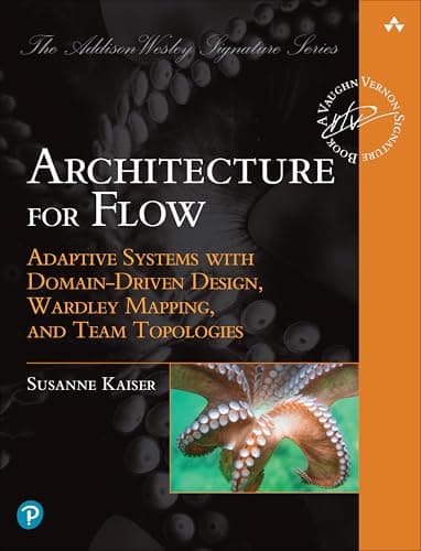 Portada de Adaptive Systems with Domain-Driven Design, Wardley Mapping, and Team Topologies