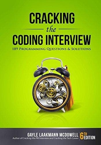 Portada de Cracking the Coding Interview