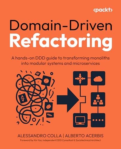 Portada de Domain-Driven Refactoring