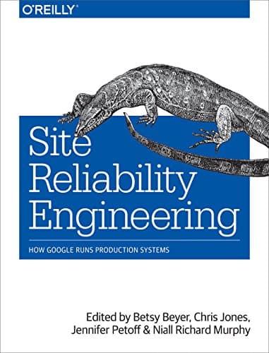 Portada de Site Reliability Engineering